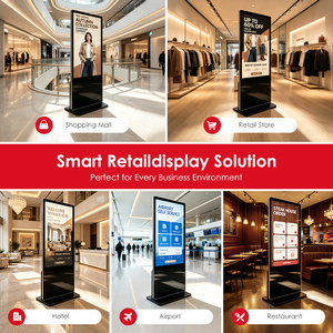 Kiosco Interactivo Táctil 4K con Soporte de Piso, Kiosco de Autoservicio - Product Image 2