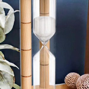 Minuteur de jeu de société en verre moderne de haute qualité, minuteur de sable de 30 secondes, 1, 2, 3, 4, 5, 10 minutes, vente en gros - Product Image 3