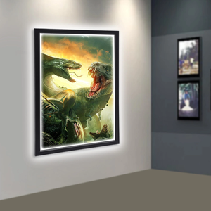 Boîte à lumière LED ultra-mince A3 pour affiches <span class=keywords><strong>de</strong></span> films, publicité commerciale, nouvelle vitrine <span class=keywords><strong>de</strong></span> films, panneau d'affichage, agents immobiliers - Product Image 5