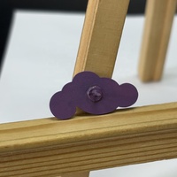 Mode mignon nuage forme personnalisé émail broches emblèmes impression UV en alliage de Zinc métal artisanat broches pour vêtements