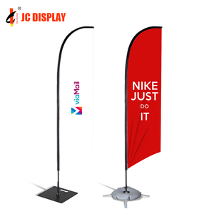 Hoạt Động Ngoài Trời Bay Giá Rẻ Quảng Cáo 3M 5M Xách Tay Polyester Tùy Chỉnh Giá Rẻ Bãi Biển Cờ - Product Image 3