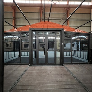 야외 인기있는 모바일 조립식 주택 현대 작은 집 캡슐 오두막 사무실 모듈 형 20ft 40ft 컨테이너 주택 판매 - Product Image 3