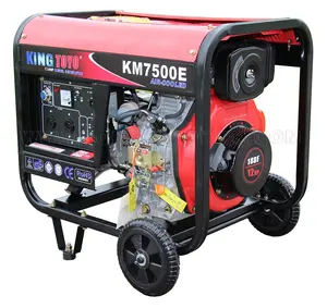 反冲和电动启动3.5kva 4.5kva 5.5kva 7.5kva 5.5kw 7kw 8.5kw 10kw静音开放式框架轻松操作柴油发电机