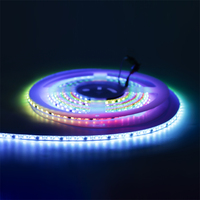 Tira de LED Flexible para Exteriores, Impermeable, Programable por USB, TRX de Alta Densidad FW1903 SMD 2835RGB SK6812, a Todo Color, 120 LED/M, DC12V