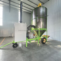 Sécheur de céréales mobile automatique, sécheur de céréales à recirculation, sécheur de riz paddy