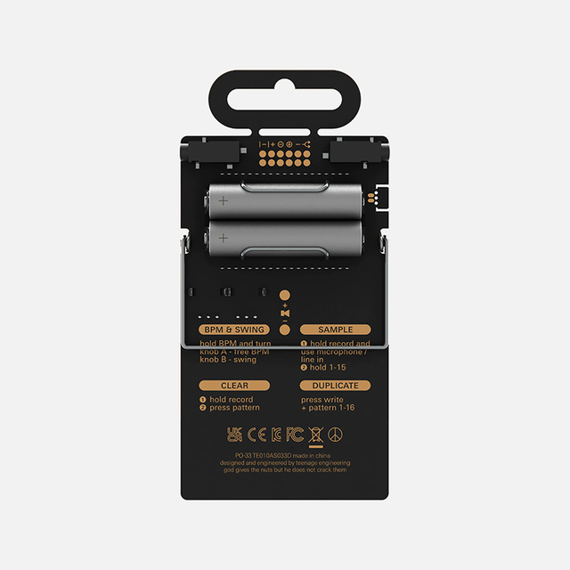 PO-33 K.O! Pocket Synthesizer