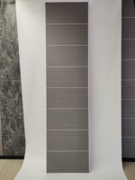Revêtement mural en PVC imperméable et anti-moisissure de 600 mm, à rainures et languettes, installation facile, panneau mural pour douche et cuisine, directement de l'usine