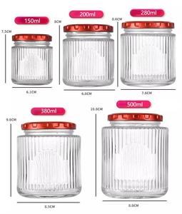 Nhà Máy Trực Tiếp 150 Ml Rộng Miệng Vòng Nhỏ Mứt Lọ Nước Sốt Mật Ong Thủy Tinh <span class=keywords><strong>Mason</strong></span> Jar - Product Image 5