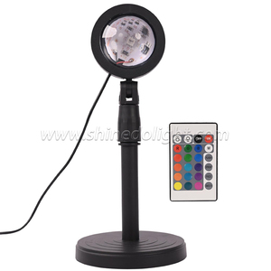 Lámpara Proyector Romántica <span class=keywords><strong>de</strong></span> Atardecer, 16 <span class=keywords><strong>Colores</strong></span>, Luz <span class=keywords><strong>de</strong></span> Atardecer para Dormitorio, Regalos <span class=keywords><strong>de</strong></span> Cumpleaños y Festivos, <span class=keywords><strong>Control</strong></span> Remoto, Luz <span class=keywords><strong>LED</strong></span> <span class=keywords><strong>de</strong></span> Amanecer Arcoíris - Product Image 2