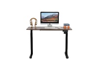 Bureau debout électrique du fabricant Ada avec moteur unique, table d'ordinateur portable à hauteur réglable pour le bureau et la maison