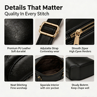 Sac à bandoulière en cuir véritable pour femme XISHANG avec chaînes, sangle simple, doublure en polyester - Sac à main tendance pour femme