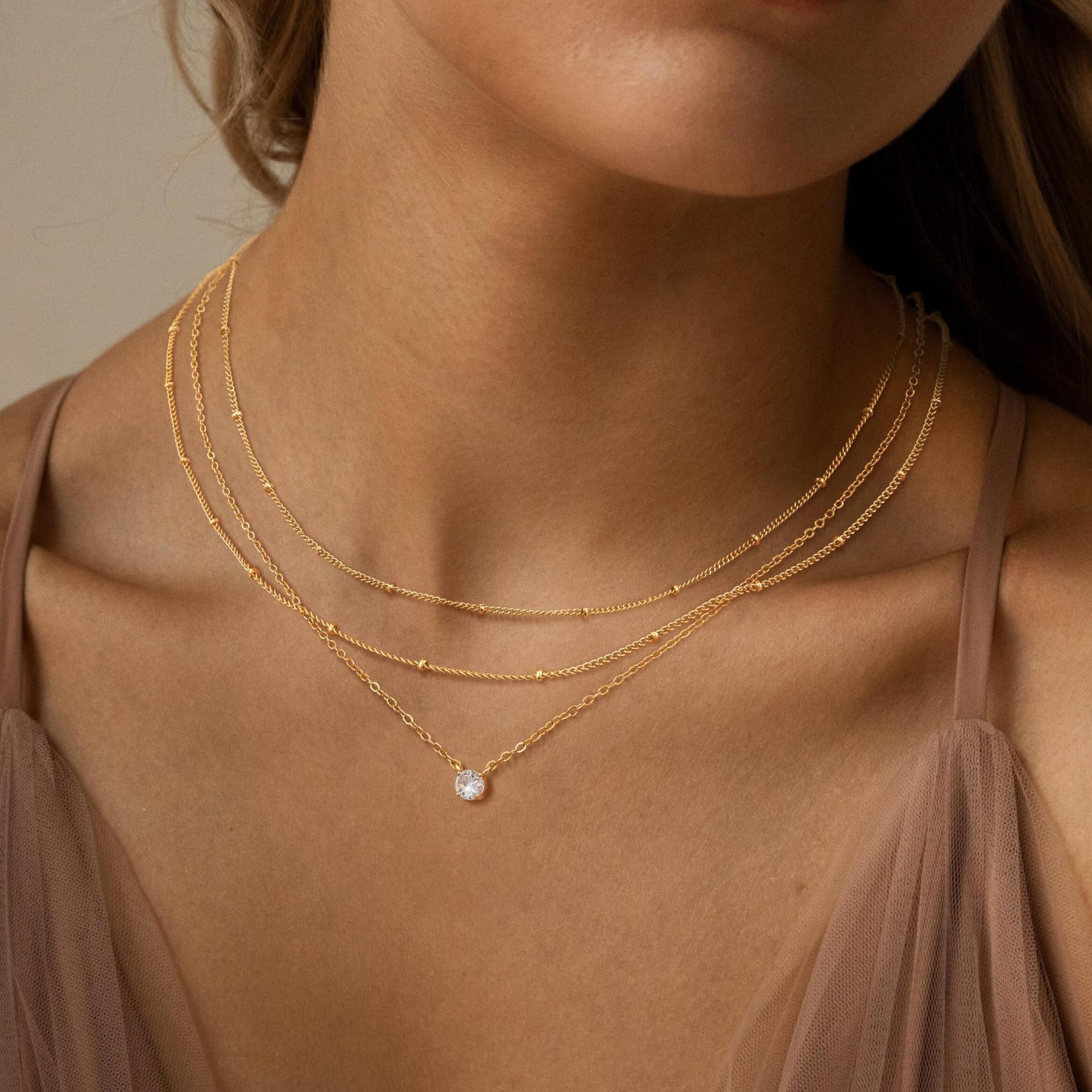 Three layers of gold