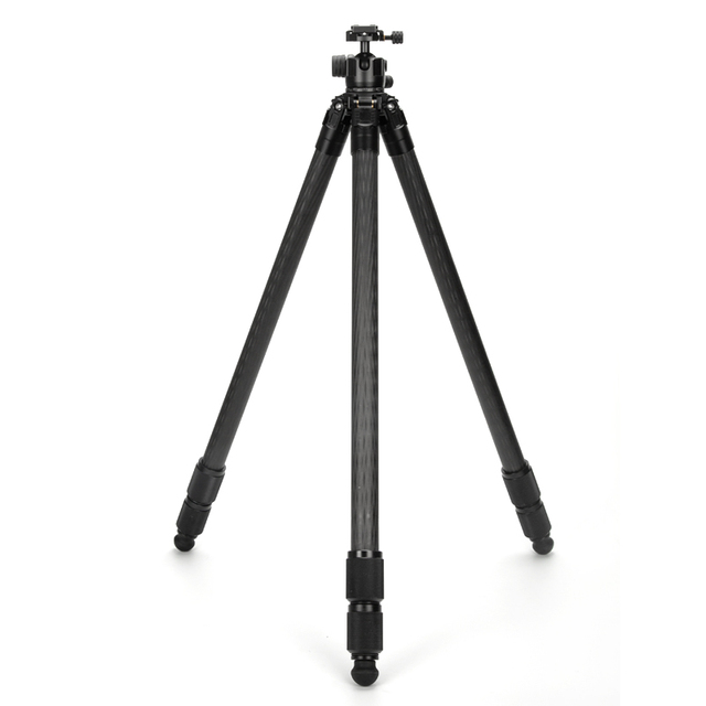 Professional Heavy-Duty Carbon Fiber Camera Tripod Panoramic Ball Head Waterproof/Dustproof Shockproof 25kg Load Capacity