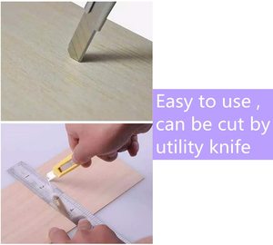 NUOVO Arrivo: Fogli di <span class=keywords><strong>Legno</strong></span> di Balsa Naturale Non Trattato 1000x100x2mm per Modellismo - Product Image 3