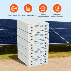Batterie solaire au lithium 5 kWh 10 kWh 15 kWh pour système de stockage d'énergie domestique 48 V 51,2 V 100 Ah 200 Ah 300 Ah - Product Image 2