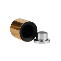 Capuchon de parfum en aluminium or argent blanc noir rouge bleu Capuchon magnétique pour flacon