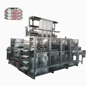 M Fold V Fold N Fold 5 Linha Máquina De Interfold De Tecido Molhado Descartável Máquina De Interfolder De Cozinha Industrial