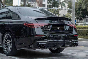Paraurti anteriore posteriore per Auto paraurti anteriore automatico per <span class=keywords><strong>Mercedes</strong></span> w223 2020 aggiornamento <span class=keywords><strong>classe</strong></span> <span class=keywords><strong>S</strong></span> per reggiseno Bus body kit minigonne laterali punta diffusore - Product Image 4