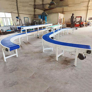 Sabuk Modular plastik Food Grade konveyor sabuk datar untuk penanganan makanan dibuat di Cina - Product Image 3