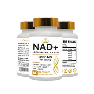 Suplemento Dietético OEM NAD+ Antioxidante Antienvejecimiento que Mejora el Metabolismo Celular - Adultos 60 Cápsulas - Product Image 1