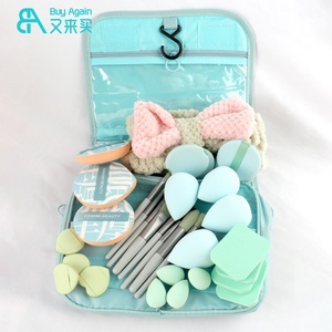 Lotes <span class=keywords><strong>Shein</strong></span> <span class=keywords><strong>de</strong></span> Sets <span class=keywords><strong>de</strong></span> Regalo Nuevos <span class=keywords><strong>de</strong></span> Herramientas <span class=keywords><strong>de</strong></span> <span class=keywords><strong>Maquillaje</strong></span> para Mujer, Juego <span class=keywords><strong>de</strong></span> Brochas <span class=keywords><strong>de</strong></span> <span class=keywords><strong>Maquillaje</strong></span> <span class=keywords><strong>de</strong></span> 33 Piezas en Paquete Color Azul con Bolsa y Esponja - Product Image 4