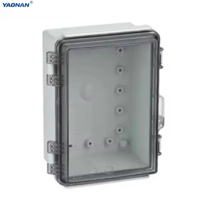 Boîtier de distribution étanche IP66 en ABS avec loquets en acier inoxydable et couvercle transparent en <span class=keywords><strong>PC</strong></span> pour extérieur, faible tension, facile à installer - Product Image 3