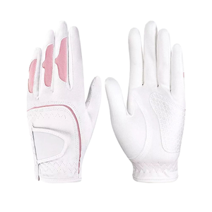 Gants de golf professionnels unisexes, respirants, en cuir véritable, mitaines de golf, fermeture à boucle, design unique, accessoires de golf en plein air - Product Image 1