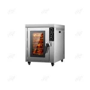 Stainless Steel Commercial Auto Rotate Roasting Chicken Oven Electric Rotisserie Oven