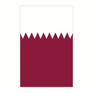 ธงชาติกาตาร์ ทำจากโพลีเอสเตอร์ สำหรับตกแต่งงานวันเกิด งานเทศกาล ด้วยเทคนิคการพิมพ์ดิจิทัล - Product Image 2