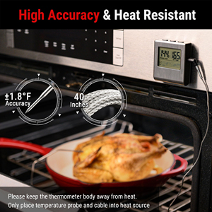 Digital Smoker Grilling Food BBQ Temperature <b>Thermometer</b> Oven <b>Thermometers</b> Household <b>Thermometers</b> for Sugar Tea - Product Image 5