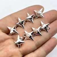 1 Pièce Gothique DIY Bijoux Femmes Nail Ball Pendentif Charm Punk Boucles d'oreilles Accessoires