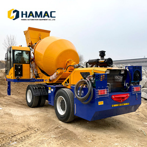 Camion malaxeur à béton mobile autochargeur de 3,5 m3 fabriqué en Chine à vendre - Product Image 1