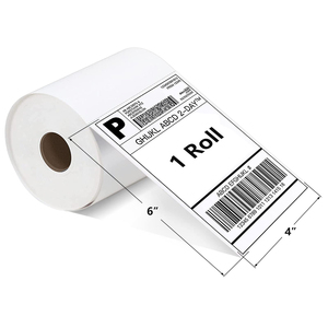 Barcode Printing Stickers Thermal <strong>Label</strong> <strong>Roll</strong> Waterproof Adhesive Sticker 20 X 10 X 2000 <strong>Labels</strong> Per <strong>Roll</strong> - Product Image 1