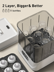 E06, gran oferta, venta al por mayor, esterilizador y secador de biberones, máquina esterilizadora de Vapor Eléctrica - Product Image 5