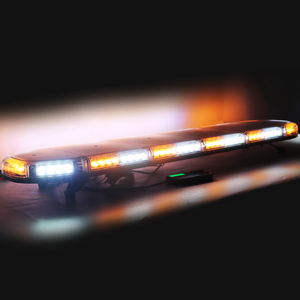 Barre lumineuse de signalisation d'avertissement Biaochi Performance 50'' 129CM 88 LED, montage sur toit, ambulance, camion de pompiers, clignotement d'urgence, étanche IP67 - Product Image 2
