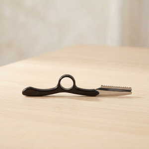 Professional Salon Thinning <b>Scissors</b> Stainless Steel Blade 30 Teeth Right <b>Handed</b> Long Handle Plastic Ergonomic Hair Cutting Tool - Product Image 6