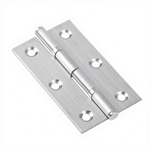 Modern Stainless Steel 201 Cabinet Butt <b>Hinges</b> OEM ODM 2-4 Inches Adjustable <b>180</b> <b>Degrees</b> Easy Installation 4-Year Warranty - Product Image 1
