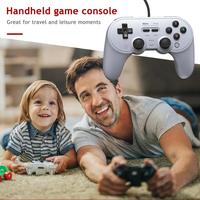 8BitDo Pro 2 USB con cable USB PC controlador Gamepad Control Joysticks juego teléfono inteligente TV Box Gamepad para Windows 10 Switch Steam