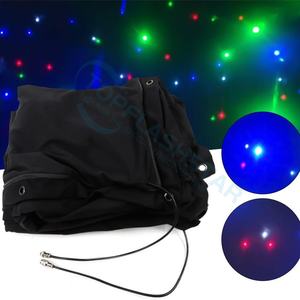 Venta al por mayor 3 en 1 RGB LED estrella cortina tamaño personalizado DMX equipo de iluminación de escenario DJ luces de <span class=keywords><strong>discoteca</strong></span> para fiesta Club evento - Product Image 2