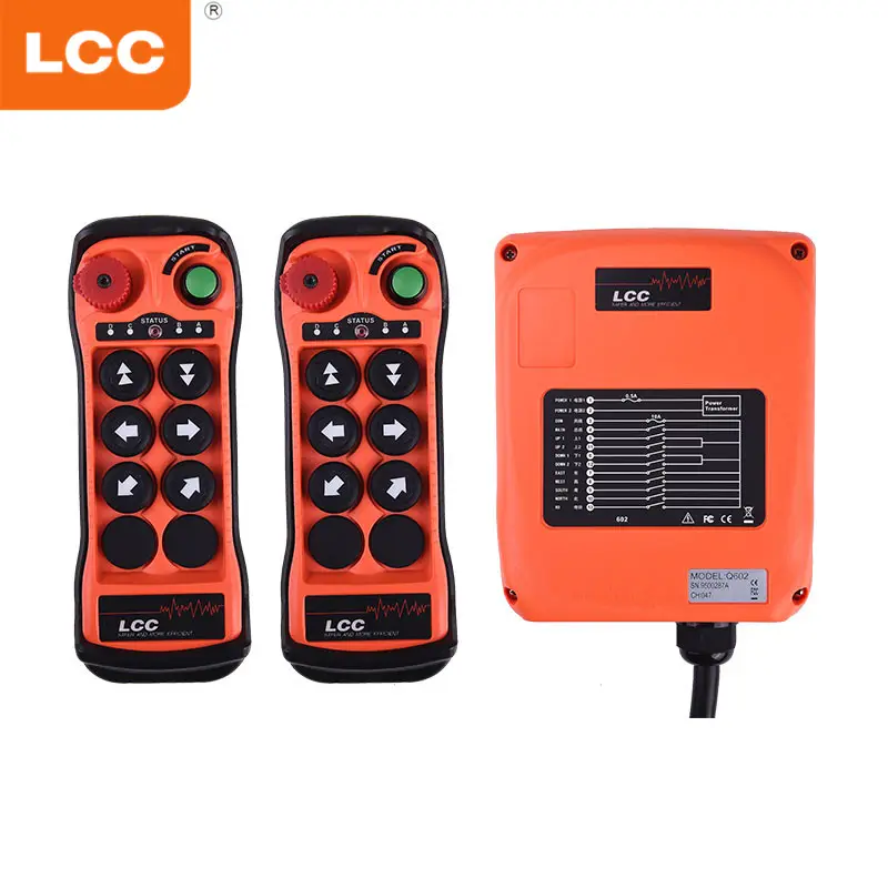 Q602 1 transmitter 1 receiver industrial wireless radio remote control rc truck