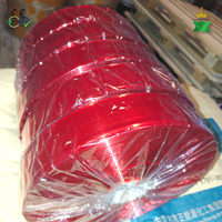Sacs d'emballage thermorétractables transparents en forme de T, en PVC, en forme de U, vente en gros d'usine