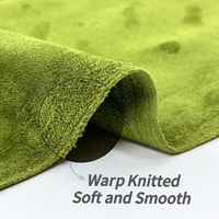 Ultrasuede microfibre Stretch deux côtés tricot Faux daim tissu avec Spandex Polyester pour tissu veste robe chaussure manteau vêtements