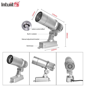 Tùy chỉnh trong nhà/ngoài trời IP65 không thấm nước xoay logo hình ảnh Đèn chiếu HD thay đổi màu sắc LED gobo chiếu cho quảng cáo - Product Image 2