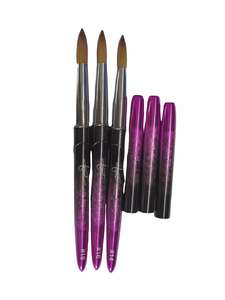<span class=keywords><strong>Pincel</strong></span> <span class=keywords><strong>Kolinsky</strong></span> para uñas, 10 pinceles <span class=keywords><strong>Kolinsky</strong></span> de acrílico, rosa, venta al por mayor, 2022 - Product Image 6