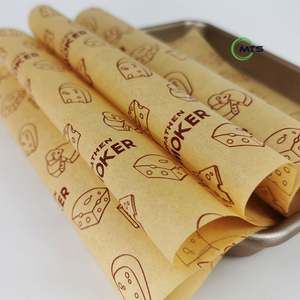 Papier ciré personnalisé anti-graisse simple face, sûr pour les aliments et de taille adaptable avec impression de logo pour l'emballage de biscuits et de lait - Product Image 3