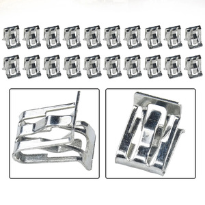 Clips de fixation en métal pour panneau d'enceintes de tableau de bord de voiture Jiechuang, 0,47 po x 0,49 po, matériel de montage intérieur automobile - Product Image 5