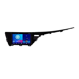 Carplay เครื่องเล่น DVD ในรถยนต์ Android,วิทยุระบบนำทางมัลติมีเดีย GPS สำหรับ Toyota Camry M 2018 10.1 Pad