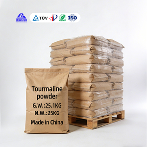 Poudre de <span class=keywords><strong>tourmaline</strong></span> de qualité cosmétique-Ultra Fine Grind pour masques faciaux et gommages, améliore la vitalité et la texture de la peau - Product Image 2