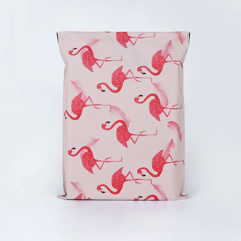 Aangepaste Ontwerp Logo Gedrukt 10X13 Roze Ananas Flamingo Poly Mailers Verzending Verpakking Zak Enveloppen Plastic Dhl Koerier Zakken