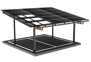 Sistema di Montaggio per Parcheggi Solari Commerciali in Alluminio Impermeabile, Produttore Cinese - Product Image 2